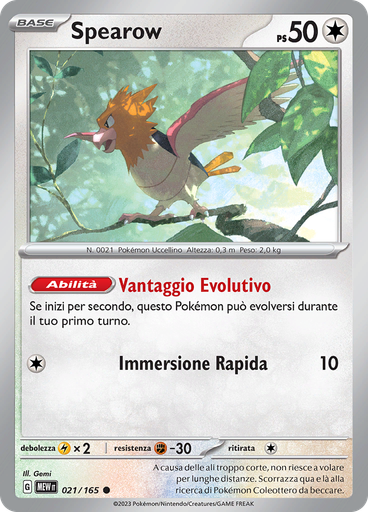 Spearow (Reverse Holo)
