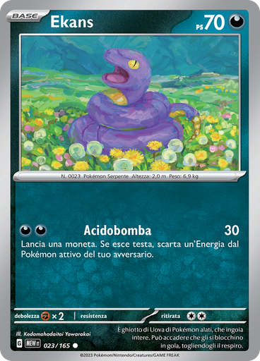 Ekans (Reverse Holo)