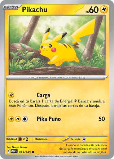 Pikachu (Reverse Holo)