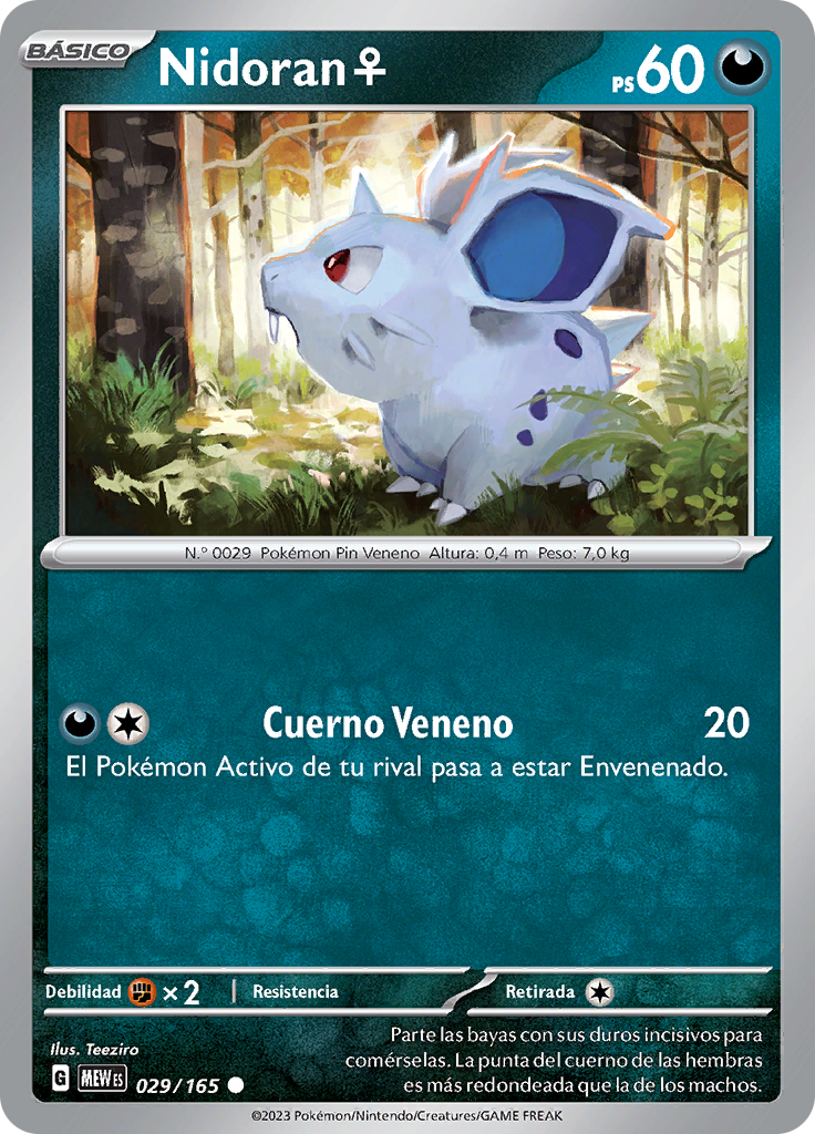 Nidoran♀ (Reverse Holo)