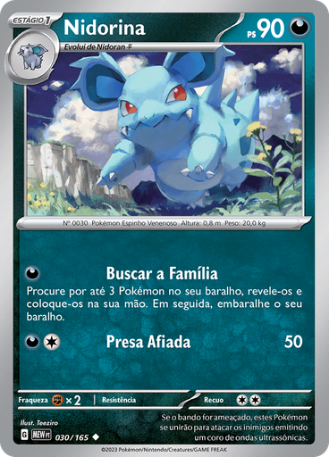 Nidorina (Reverse Holo)