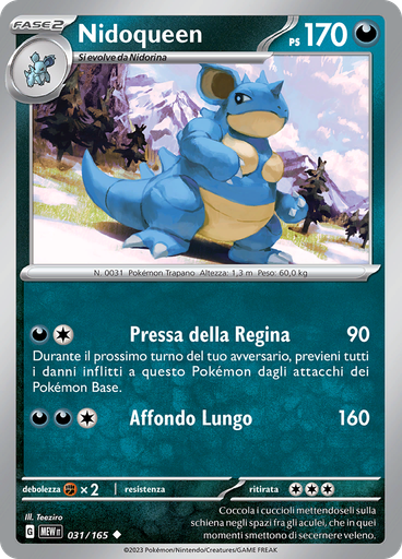 Nidoqueen (Reverse Holo)