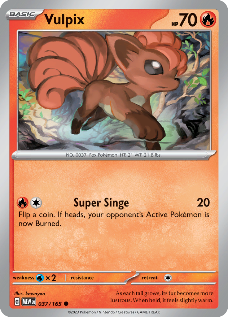 Vulpix (Reverse Holo)