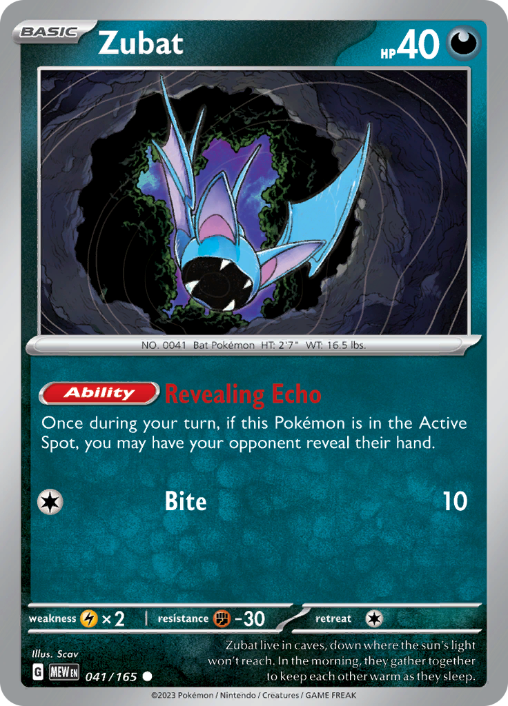 Zubat (Reverse Holo)