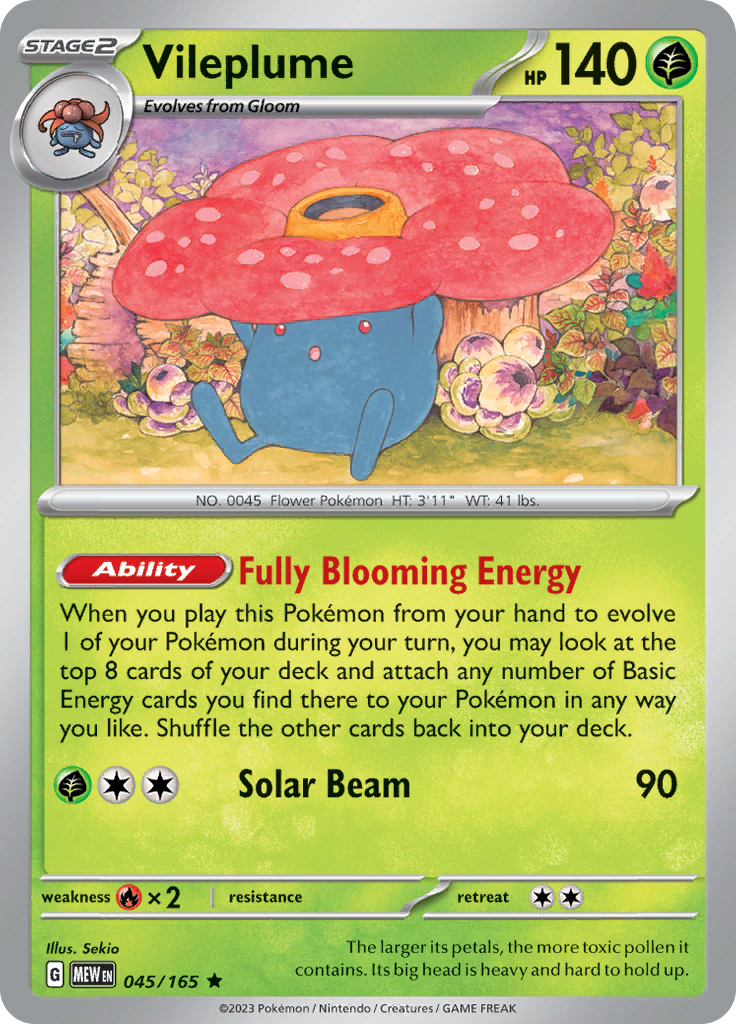 Vileplume (Reverse Holo)