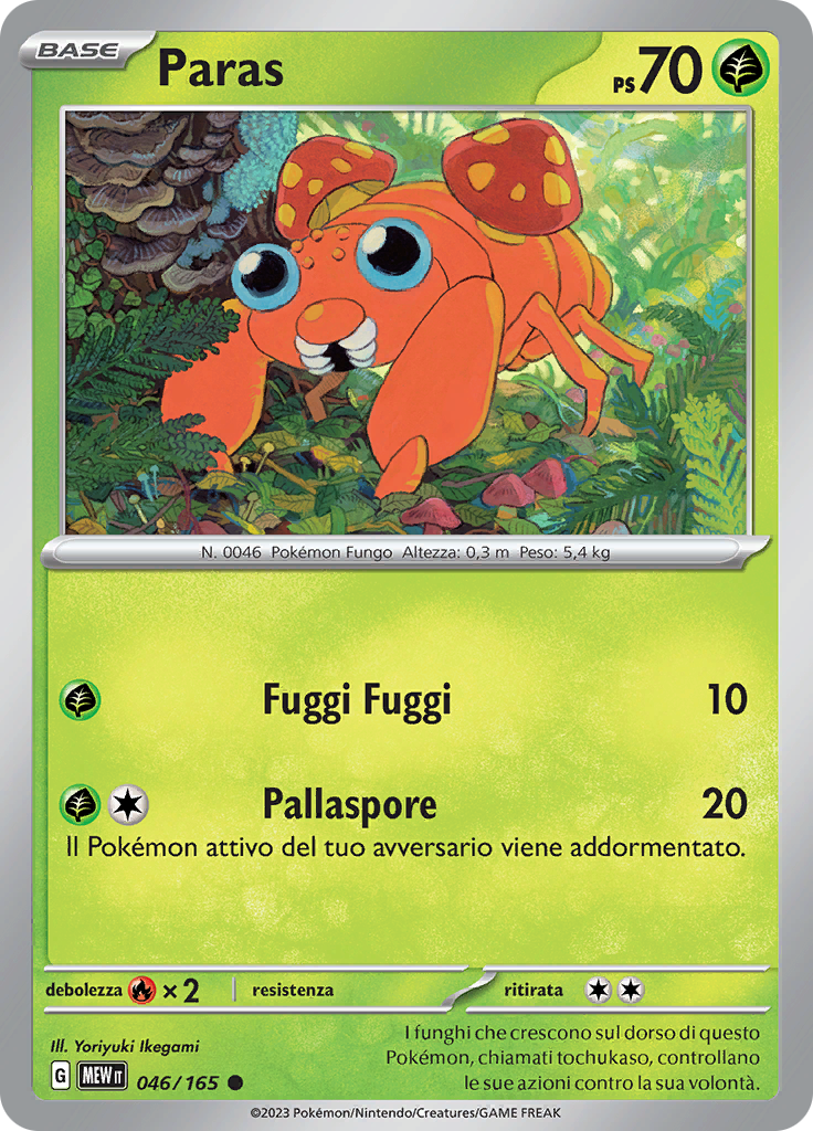 Paras (Reverse Holo)