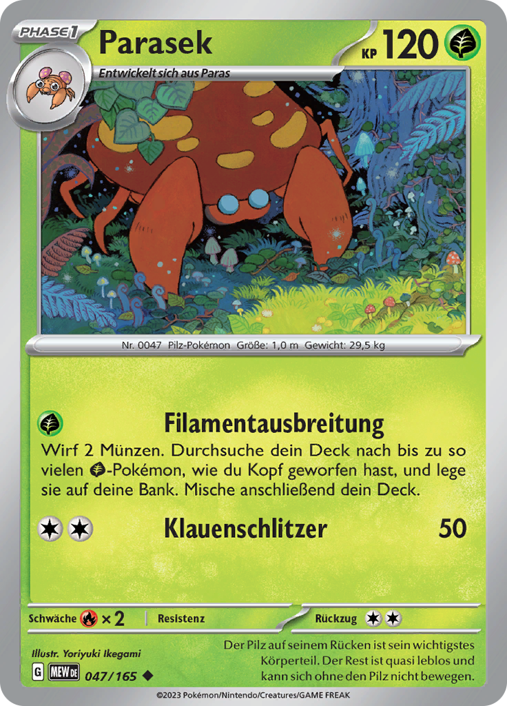 Parasek (Reverse Holo)