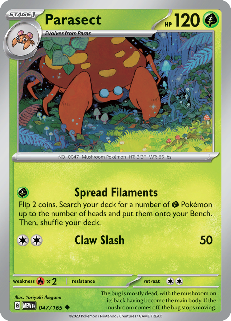Parasect (Reverse Holo)