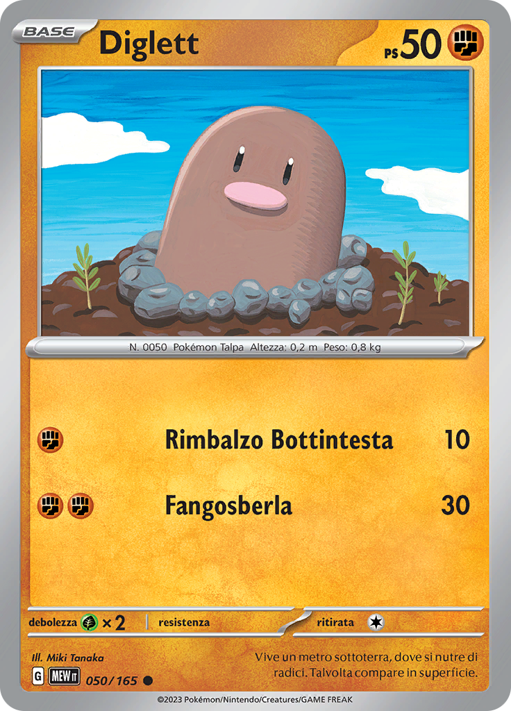 Diglett (Reverse Holo)