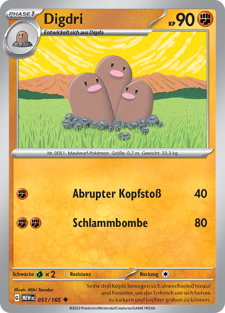 Digdri (Reverse Holo)