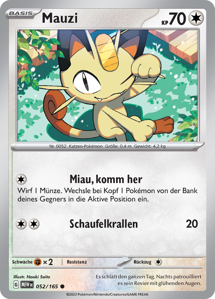 Mauzi (Reverse Holo)