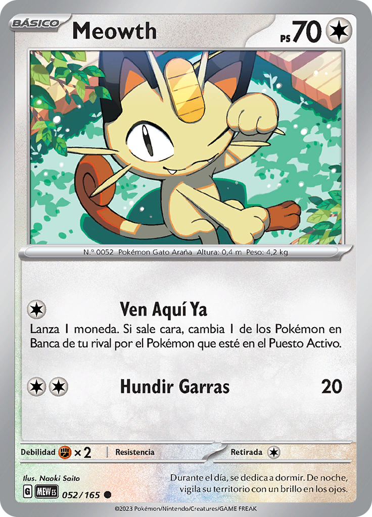 Meowth (Reverse Holo)