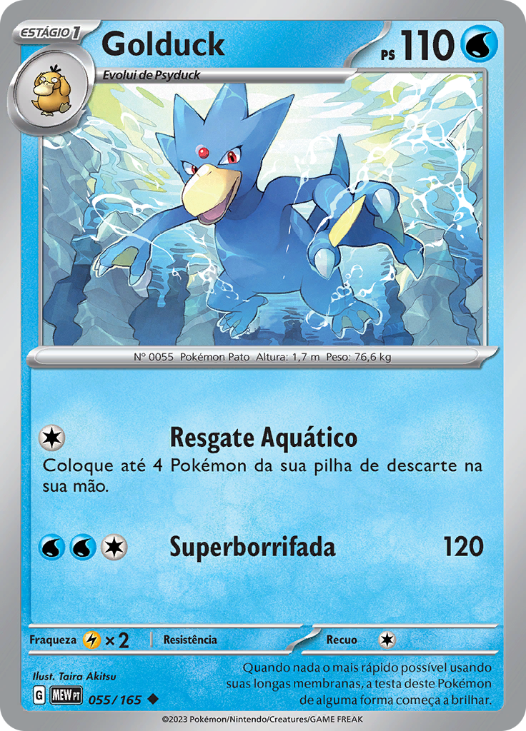 Golduck (Reverse Holo)