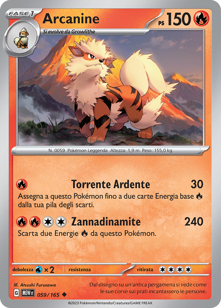 Arcanine (Reverse Holo)