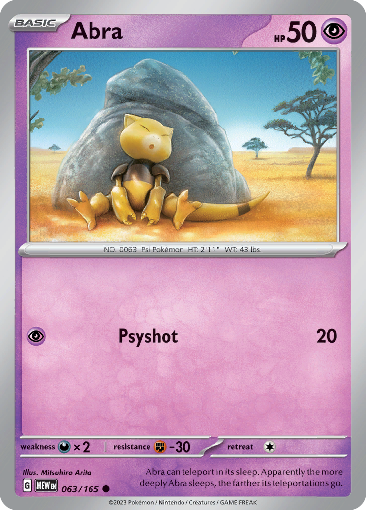 Abra (Reverse Holo)