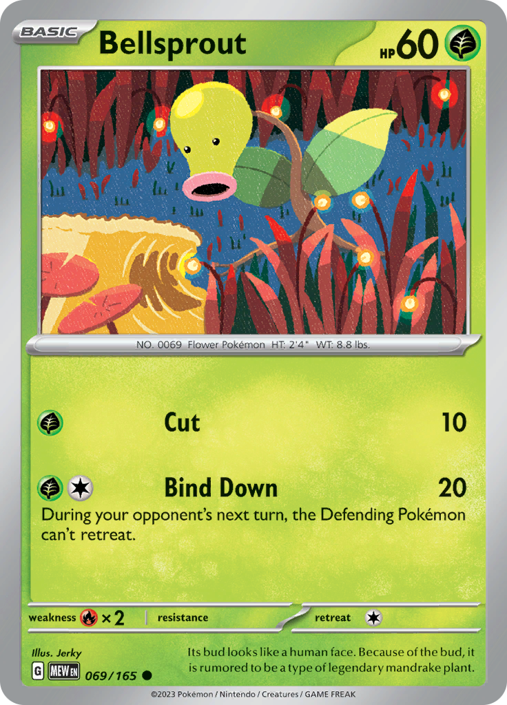 Bellsprout (Reverse Holo)