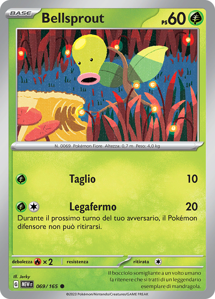 Bellsprout (Reverse Holo)