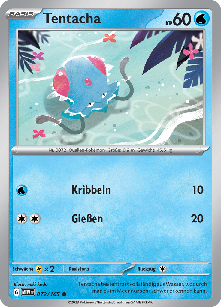 Tentacha (Reverse Holo)