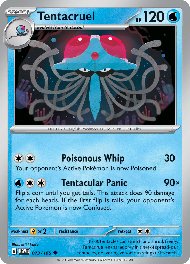 Tentacruel (Reverse Holo)