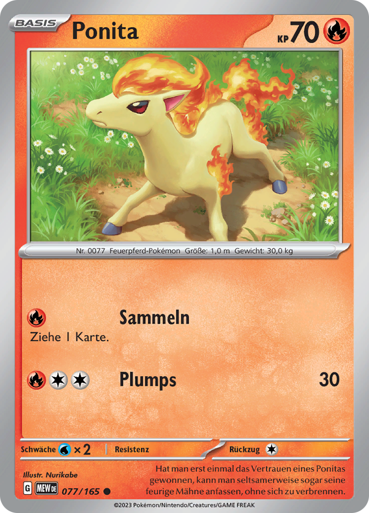 Ponita (Reverse Holo)