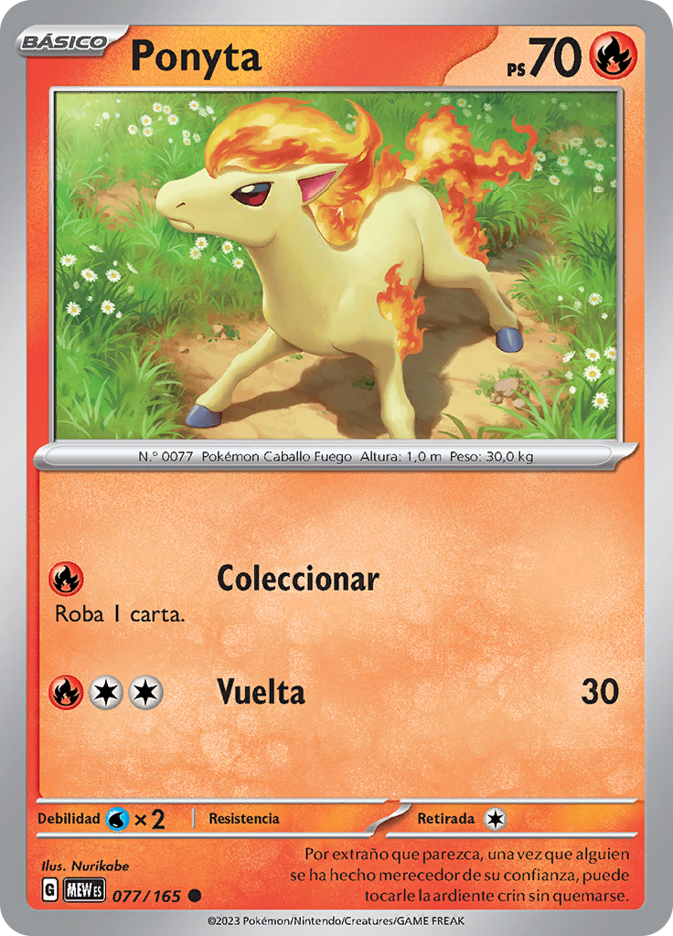 Ponyta (Reverse Holo)