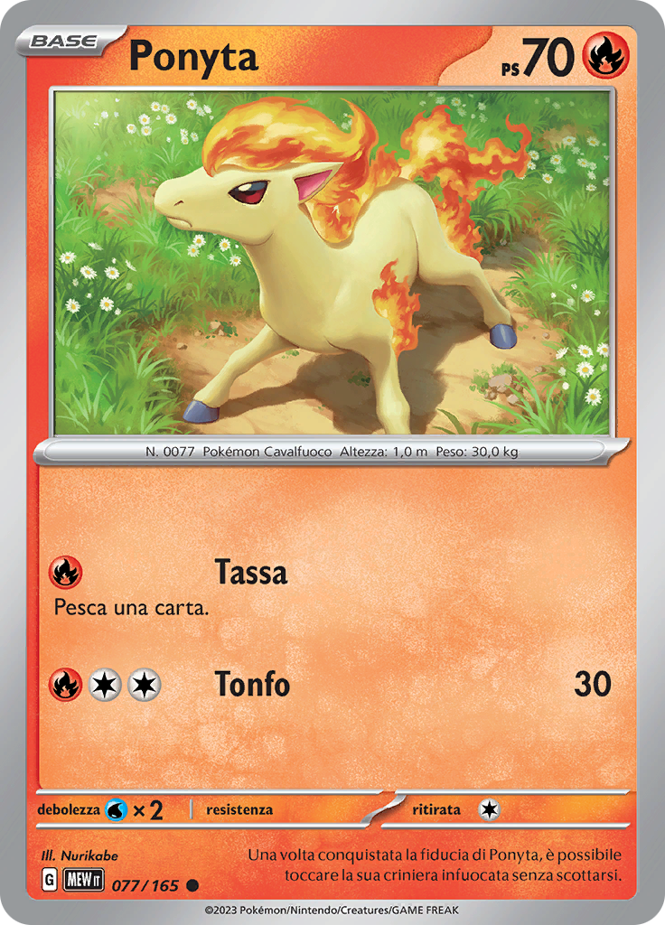 Ponyta (Reverse Holo)