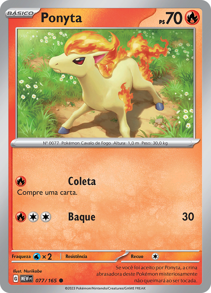 Ponyta (Reverse Holo)