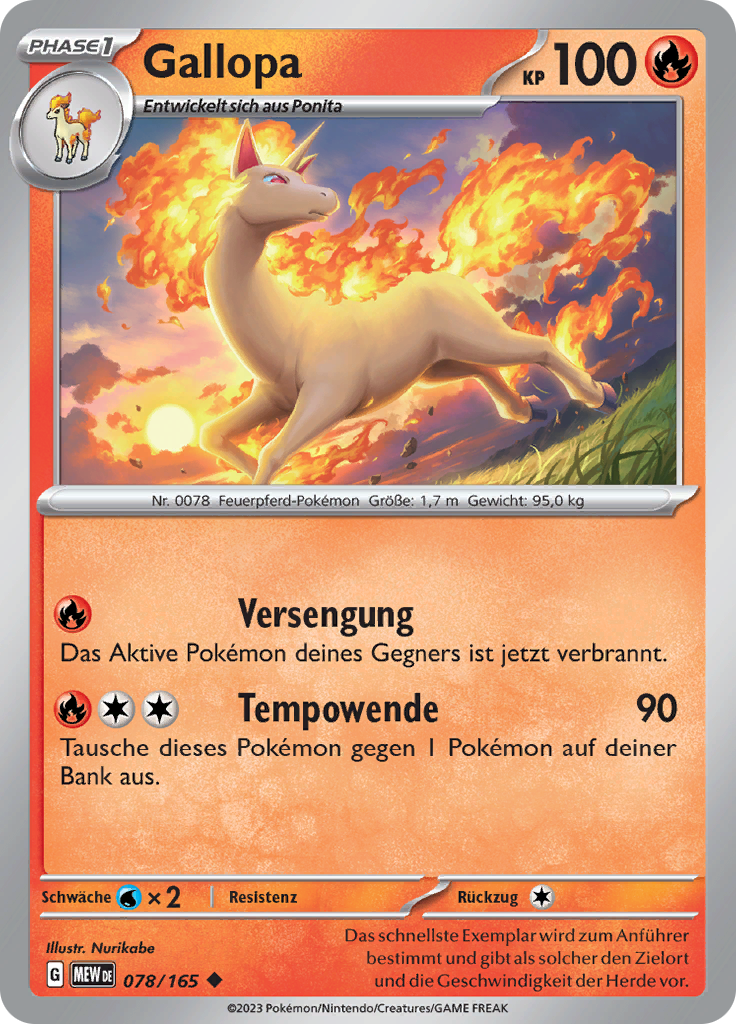 Gallopa (Reverse Holo)