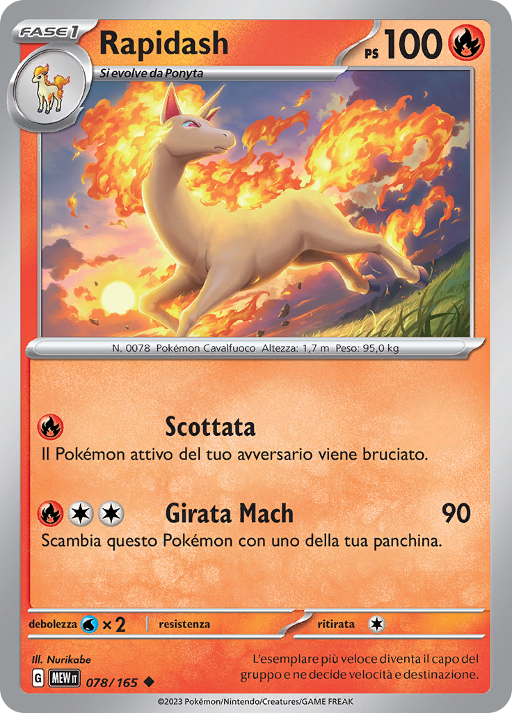 Rapidash (Reverse Holo)