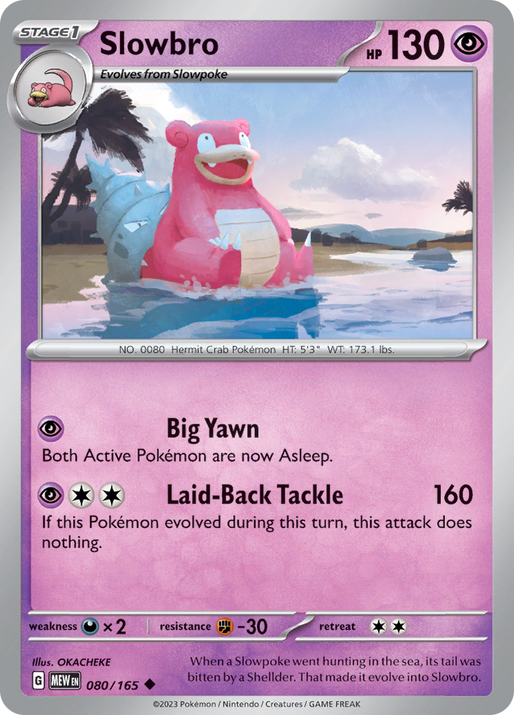 Slowbro (Reverse Holo)