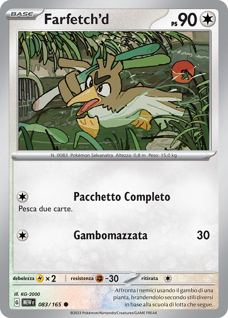 Farfetch'd (Reverse Holo)