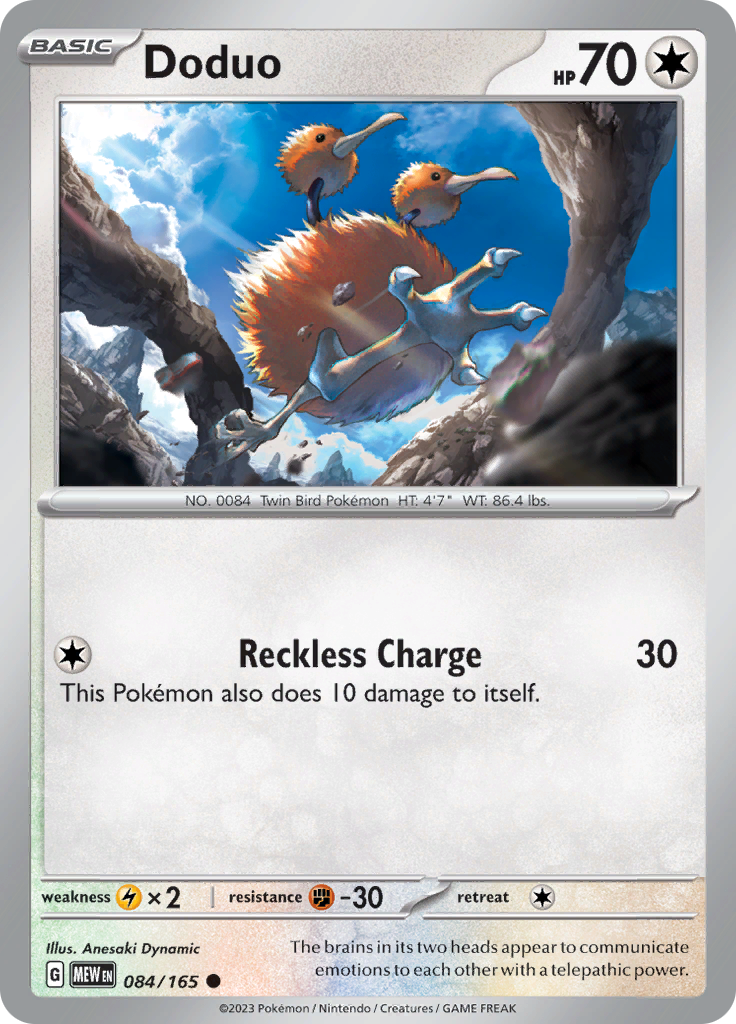 Doduo (Reverse Holo)