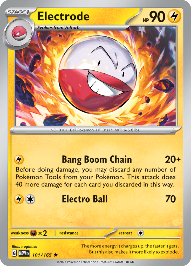 Electrode (Reverse Holo)