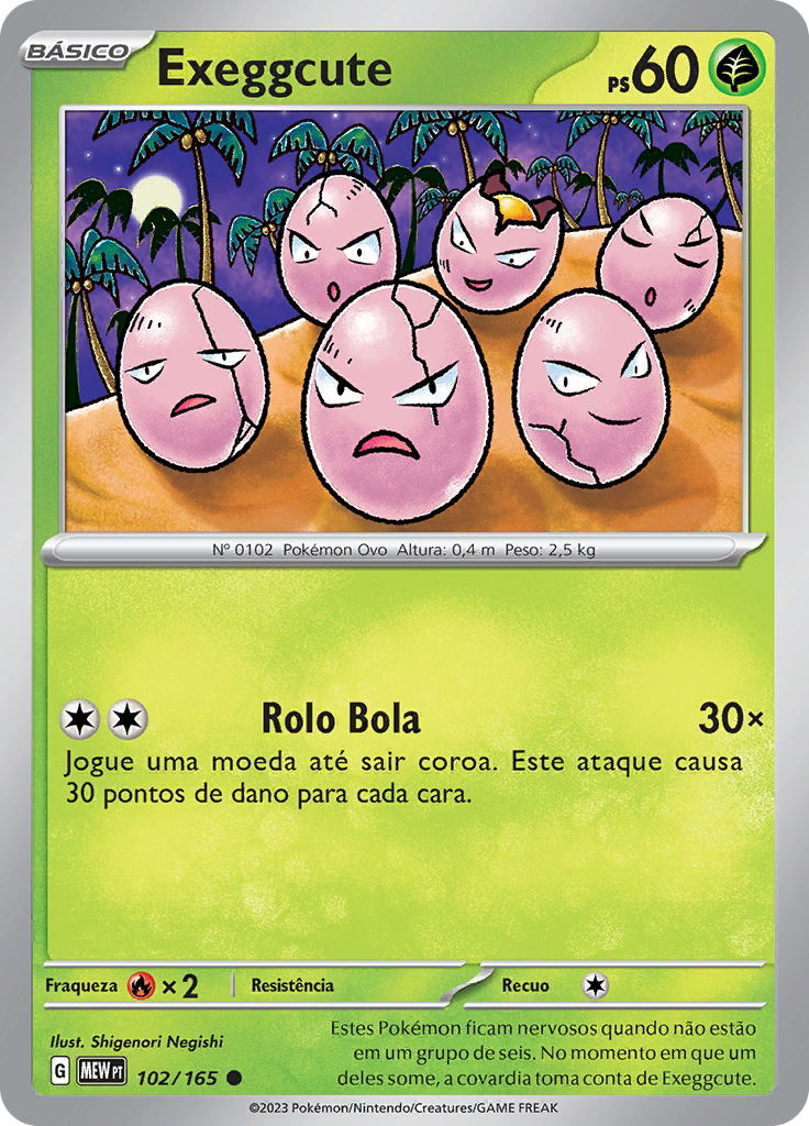 Exeggcute (Reverse Holo)