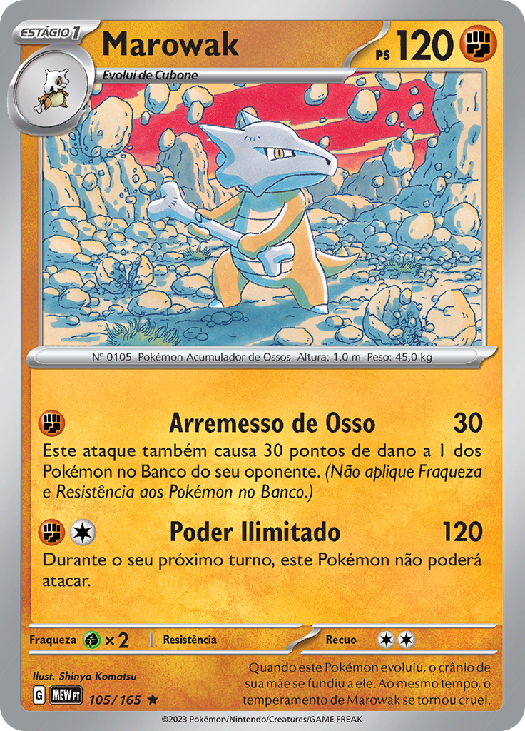 Marowak (Reverse Holo)