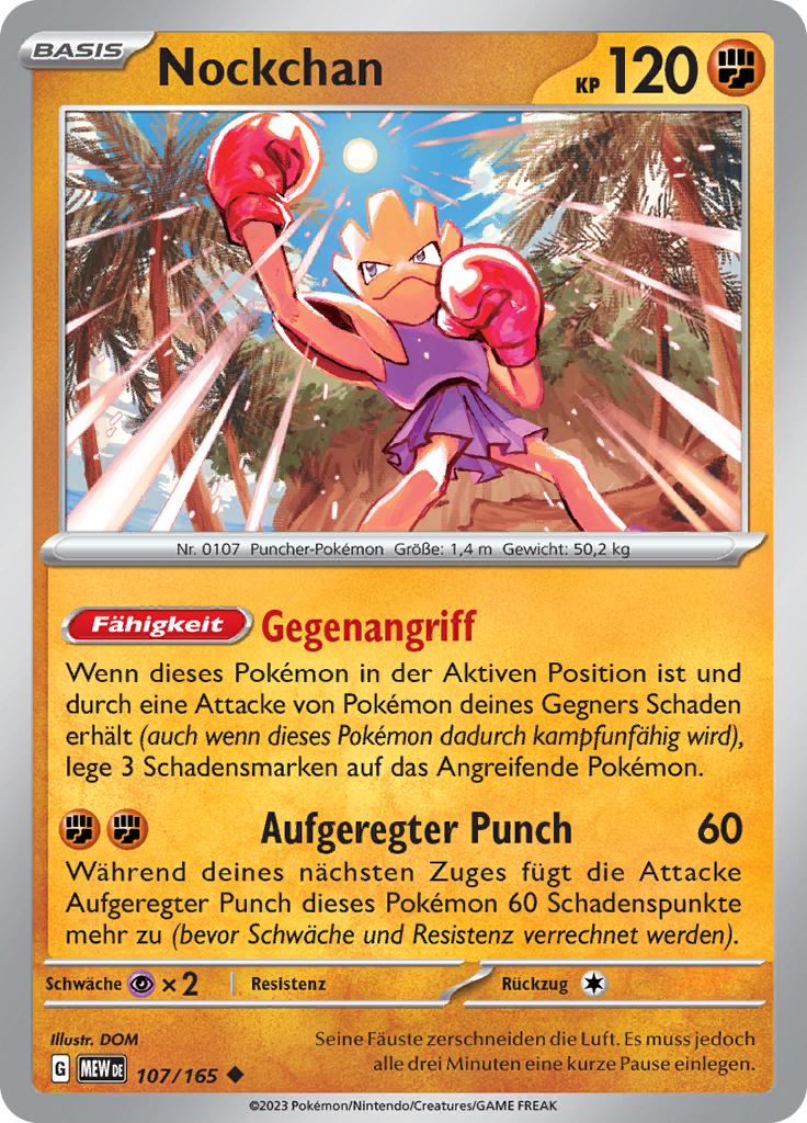 Nockchan (Reverse Holo)