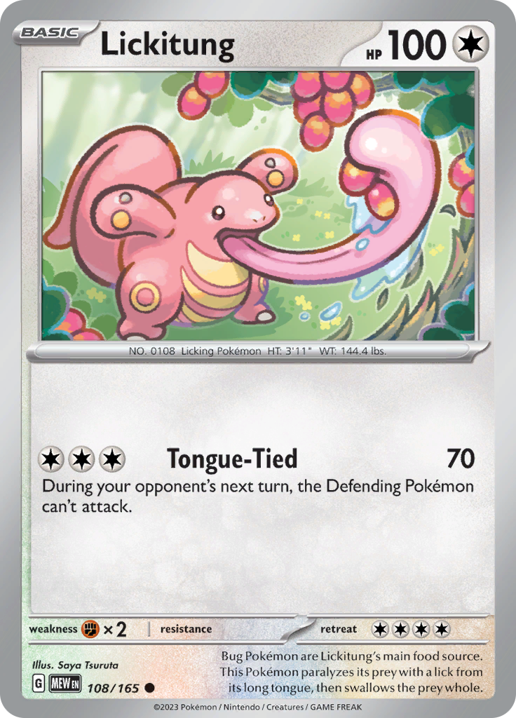 Lickitung (Reverse Holo)