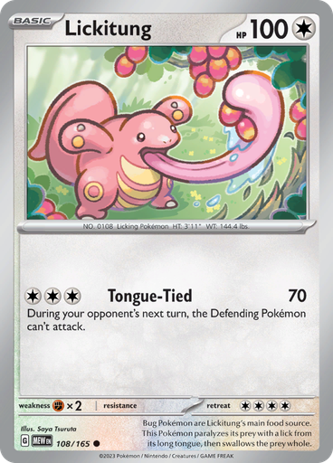 Lickitung (Reverse Holo)