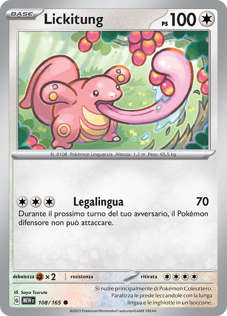 Lickitung (Reverse Holo)