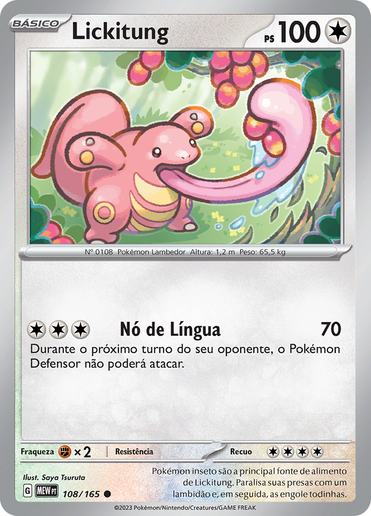 Lickitung (Reverse Holo)