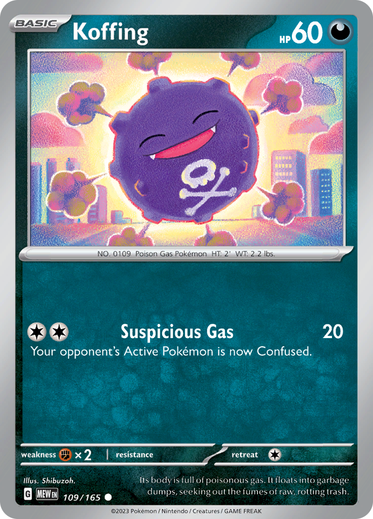 Koffing (Reverse Holo)