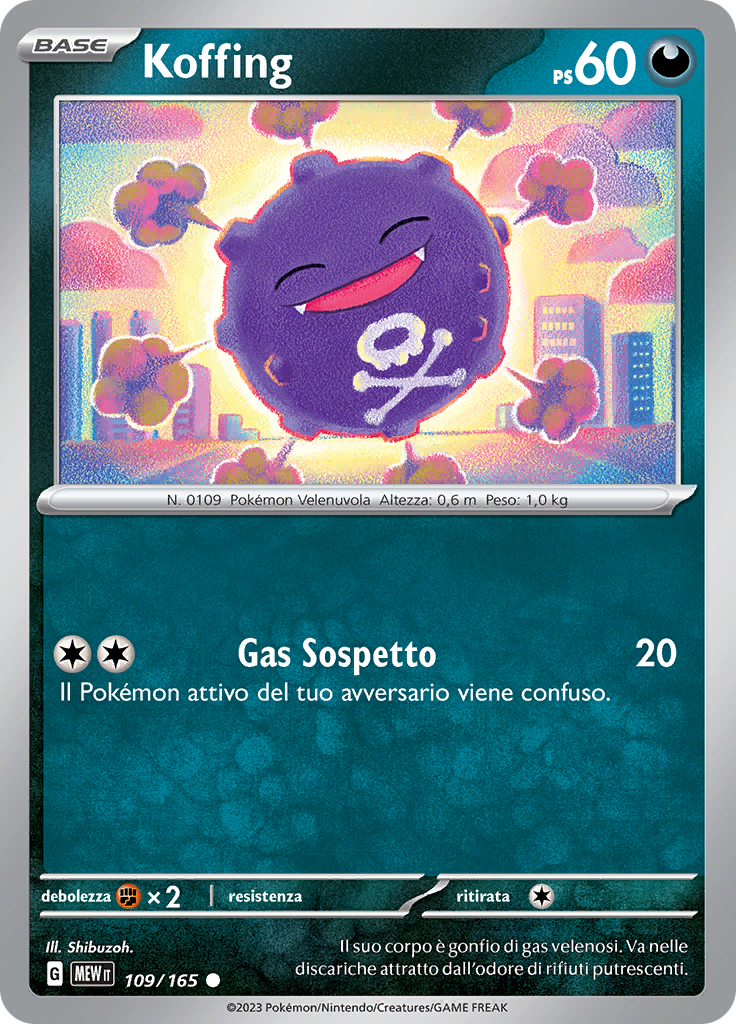 Koffing (Reverse Holo)