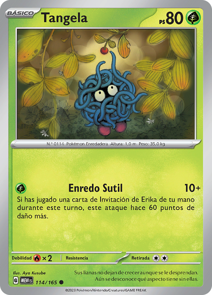 Tangela (Reverse Holo)