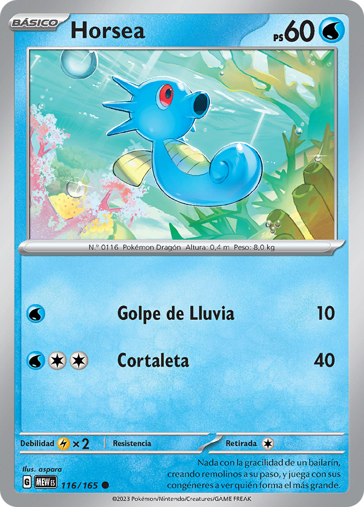 Horsea (Reverse Holo)