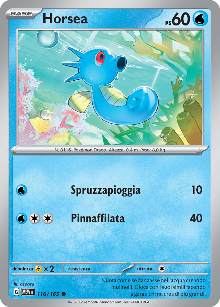 Horsea (Reverse Holo)