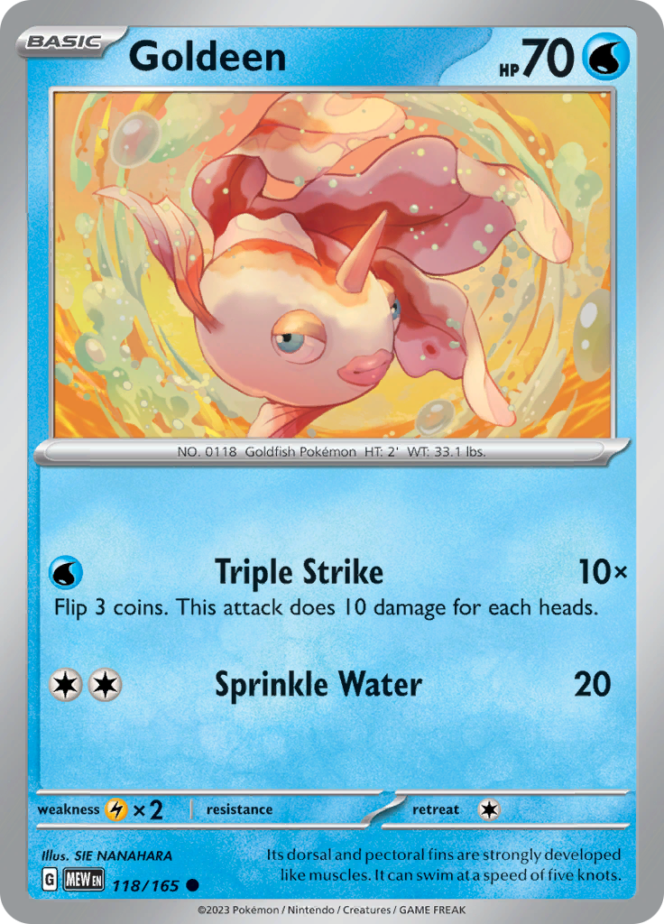 Goldeen (Reverse Holo)