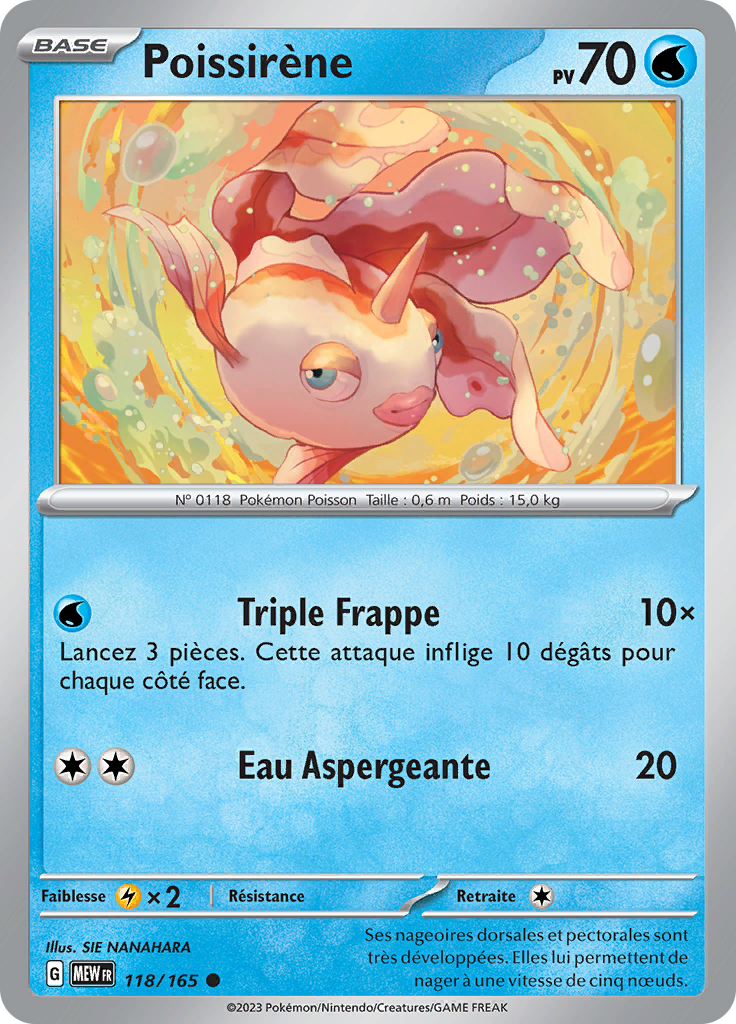 Poissirène (Reverse Holo)
