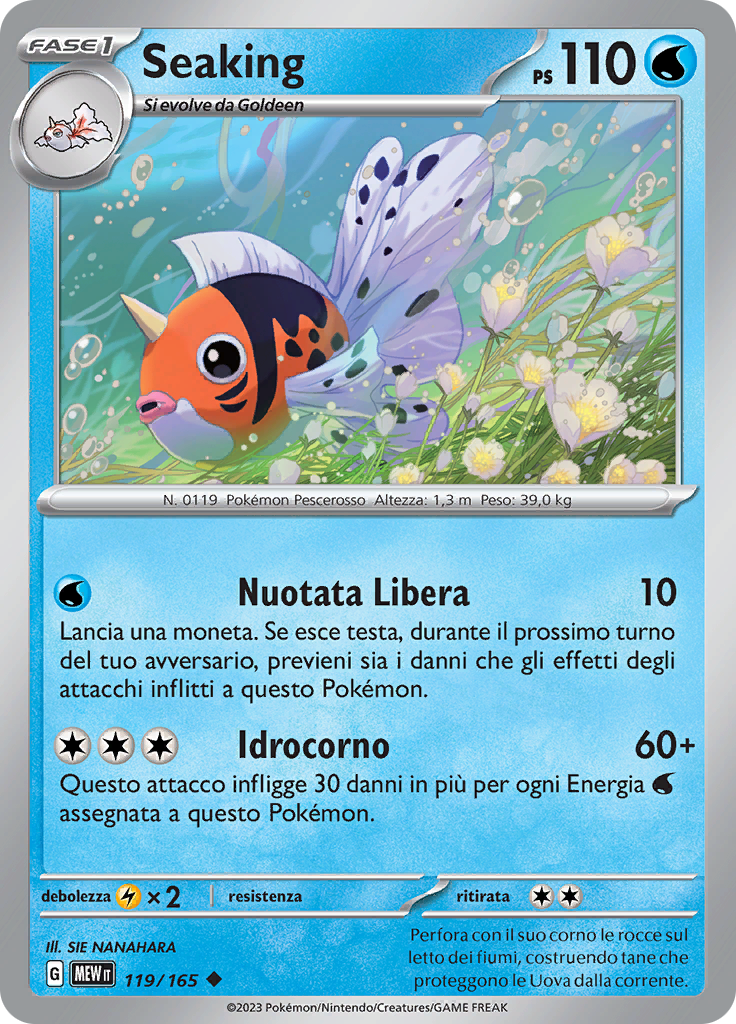 Seaking (Reverse Holo)