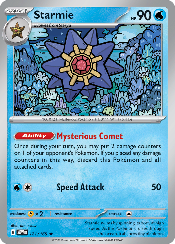 Starmie (Reverse Holo)
