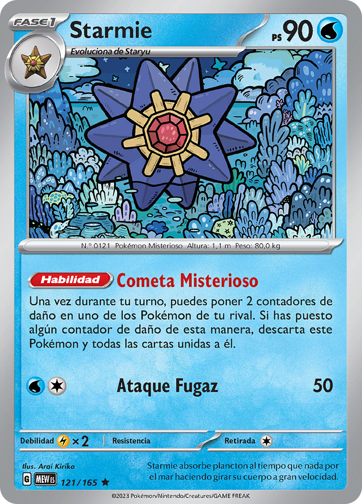 Starmie (Reverse Holo)